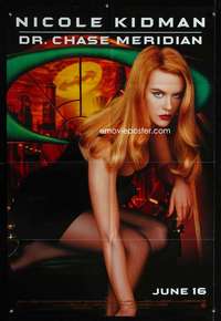 k096 BATMAN FOREVER DS advance one-sheet movie poster '95 sexy Nicole Kidman
