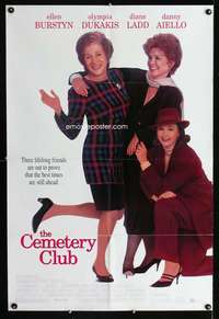 k158 CEMETERY CLUB DS one-sheet movie poster '93 Ellen Burstyn, Dukakis