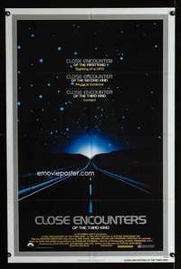 k170 CLOSE ENCOUNTERS OF THE THIRD KIND one-sheet movie poster '77