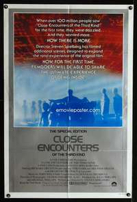 k171 CLOSE ENCOUNTERS OF THE THIRD KIND S.E. one-sheet movie poster '80