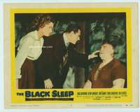 h310 BLACK SLEEP movie lobby card #4 '56 Tor Johnson is undead!