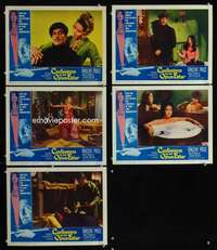 h551 CONFESSIONS OF AN OPIUM EATER 5 movie lobby cards '62 V. Price