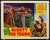 h407 MIGHTY JOE YOUNG movie lobby card #3 '49 Robert Armstrong