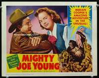 h405 MIGHTY JOE YOUNG movie lobby card #8 '49Ben Johnson,Terry Moore