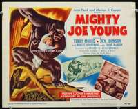 h270 MIGHTY JOE YOUNG title movie lobby card '49 first Ray Harryhausen!