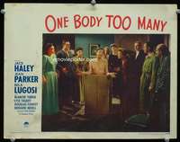 h417 ONE BODY TOO MANY movie lobby card #3 '44 Bela Lugosi, Jack Haley