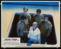 h454 STAR TREK movie lobby card #3 '79 Shatner,Nimoy,Kelley,Collins