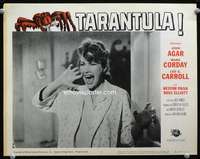 h459 TARANTULA movie lobby card #2 R64 she's screaming in terror!