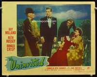 h474 UNINVITED movie lobby card #7 '44 Milland, Hussey, Donald Crisp