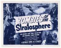h275 ZOMBIES OF THE STRATOSPHERE title movie lobby card '52 Leonard Nimoy