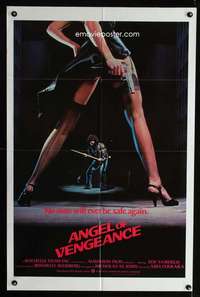 k479 MS 45 int'l one-sheet movie poster '81 Abel Ferrara, Angel of Vengeance!