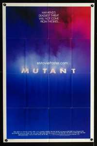 k484 MUTANT teaser one-sheet movie poster '84 mankind's deadliest threat!