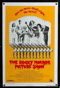 k572 ROCKY HORROR PICTURE SHOW style B one-sheet movie poster '75 legs!