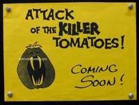 h112 ATTACK OF THE KILLER TOMATOES special movie poster '79