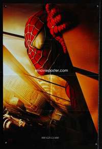 k610 SPIDER-MAN DS Spanish/U.S. teaser one-sheet movie poster '02 Tobey Maguire