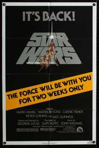 k616 STAR WARS 1sh movie poster R81 George Lucas sci-fi classic!
