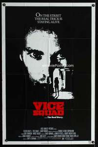 k673 VICE SQUAD one-sheet movie poster '82 Season Hubley, Hauser