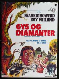 m113 HOUSE IN NIGHTMARE PARK Danish movie poster '73 Ray Milland