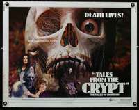 m016 TALES FROM THE CRYPT half-sheet movie poster '72 Cushing, EC comics!