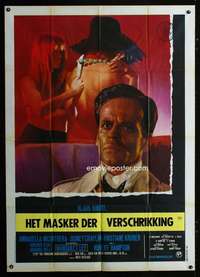 m123 A DOPPIA FACCIA Italian one-panel movie poster '69 Klaus Kinski