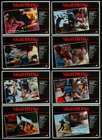 m131 NIGHTWING 8 Italian photobustas movie poster '79 killer bats!