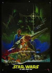 m173 EMPIRE STRIKES BACK Japanese 23x33 1980 George Lucas, soundtrack, art by Noriyoshi Ohrai!