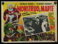 m279 ROBOT MONSTER Mexican LC movie poster R50s the best image!