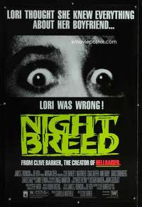 m242 NIGHT BREED one-sheet movie poster '90 Clive Barker, David Cronenberg