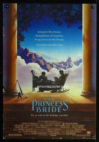 m244 PRINCESS BRIDE one-sheet movie poster '87 Rob Reiner fantasy classic!
