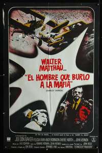 p647 CHARLEY VARRICK Argentinean movie poster '73 Walter Matthau