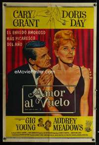 p829 THAT TOUCH OF MINK Argentinean movie poster '62 Grant, Doris Day