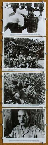 s041 BRIDGE ON THE RIVER KWAI 26 8x10 movie stills R74 William Holden