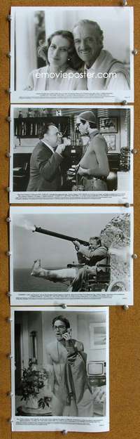 s074 CURSE OF THE PINK PANTHER 17 8x10 movie stills '83 David Niven