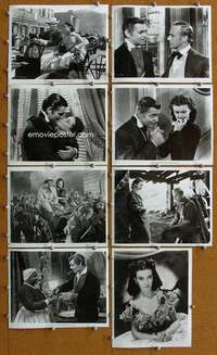 s008 GONE WITH THE WIND 90 8x10 movie stills R71 Clark Gable, Leigh