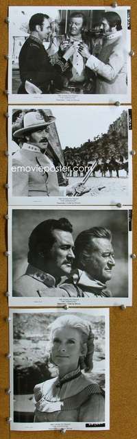 s004 UNDEFEATED 108 8x10 movie stills '69 John Wayne, Rock Hudson