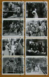 s010 WIZARD OF OZ 86 8x10 movie stills R74 all-time classic!