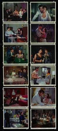 s411 ALL THE FINE YOUNG CANNIBALS 12 8x10 mini movie lobby cards '60 Natalie Wood