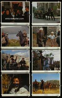 s498 BLACK BEAUTY 8 8x10 mini movie lobby cards '71 Mark Lester, classic horse!
