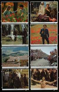 s502 BROTHER SUN SISTER MOON 8 8x10 mini movie lobby cards '73 Zeffirelli
