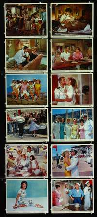 s423 FOLLOW THE BOYS 12 8x10 mini movie lobby cards '63 Connie Francis sings!