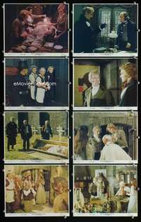 s521 FRANKENSTEIN & THE MONSTER FROM HELL 8 8x10 mini movie lobby cards '74