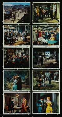 s467 GUNFIGHT AT THE OK CORRAL 10 8x10 mini movie lobby cards '57 Burt Lancaster