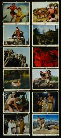 s452 TARZAN THE APE MAN 12 8x10 mini movie lobby cards '59 Edgar Rice Burroughs