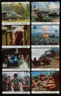 s488 APOCALYPSE NOW 8 8x10 mini movie lobby cards '79 Coppola
