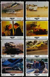 s527 GRAND THEFT AUTO 8 8x10 mini movie lobby cards '77 Ron Howard, Roger Corman