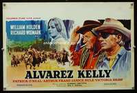 t529 ALVAREZ KELLY Belgian movie poster '66 William Holden, Widmark