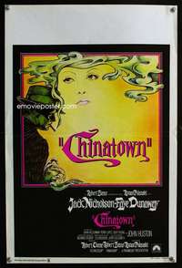 t549 CHINATOWN Belgian movie poster '74 Jack Nicholson, Roman Polanski