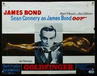 t554 GOLDFINGER Belgian movie poster '64 Sean Connery as James Bond