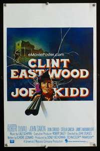 t560 JOE KIDD Belgian movie poster '72 Clint Eastwood, John Sturges
