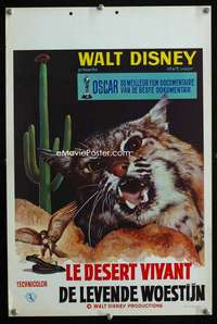 t566 LIVING DESERT Belgian R60s Walt Disney documentary